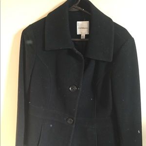 Wool blend winter coat